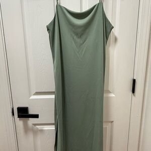 H&M Sage Green Maxi Dress